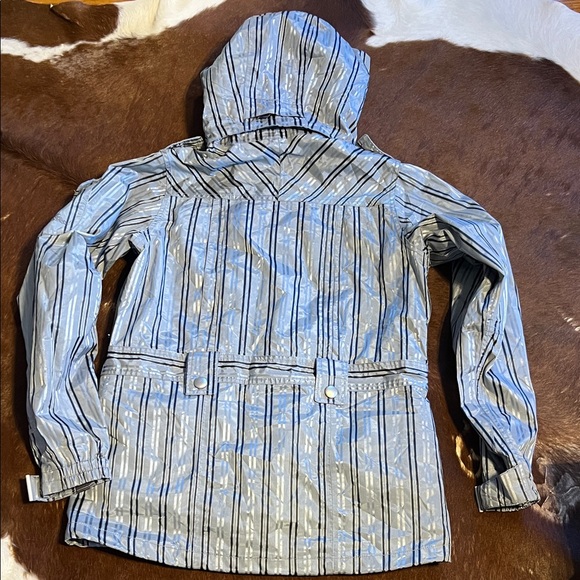 686 Snowboard Ski Jacket Women's Size M Mulitpocket Striped - Picture 12 of 16